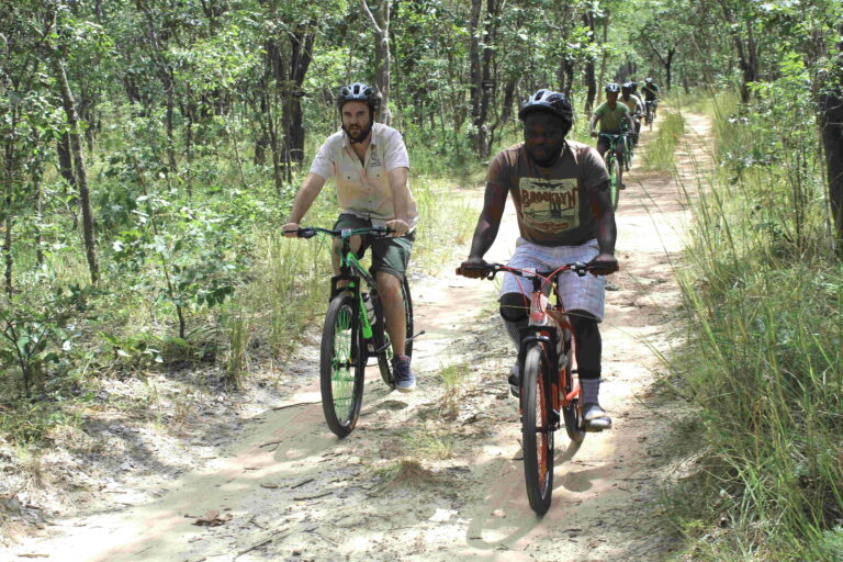 Biking
