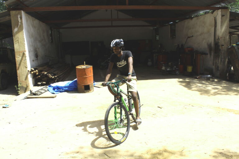 Biking